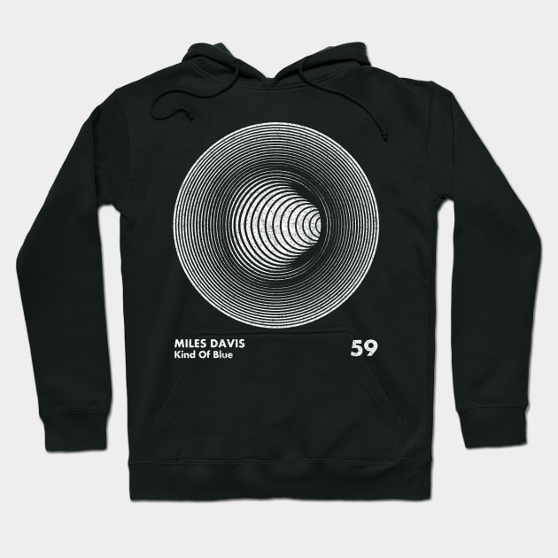 Miles Davis / Giant Steps / Minimal Graphic Design Tribute Hoodie by saudade